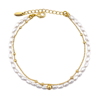 Triple Layer Golden Bead