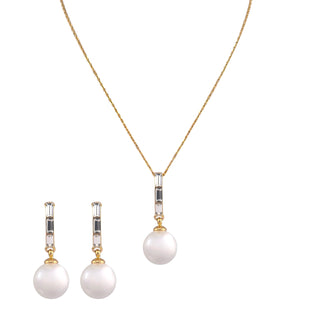 Crystal & Pearl Drop