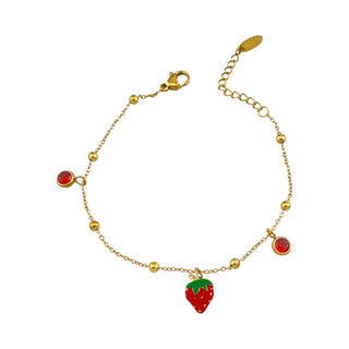 Minimal Berry & Ruby Beads