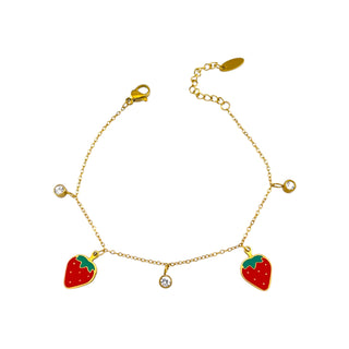 Double Strawberry & Crystal Drops
