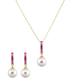 Fuchsia Pearl Elegance