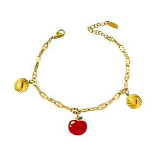 Golden Apple Charm