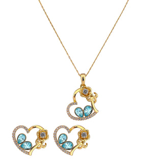 Azure Rose Heart
