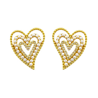 Triple Heart Pearl Array