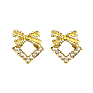 Pearl Lattice Bows